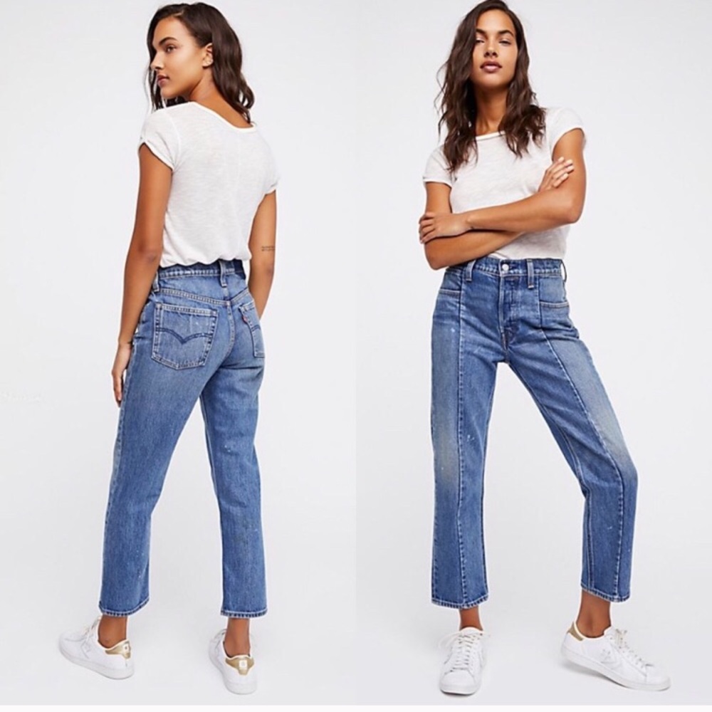 Levi Altered Straight High Rise